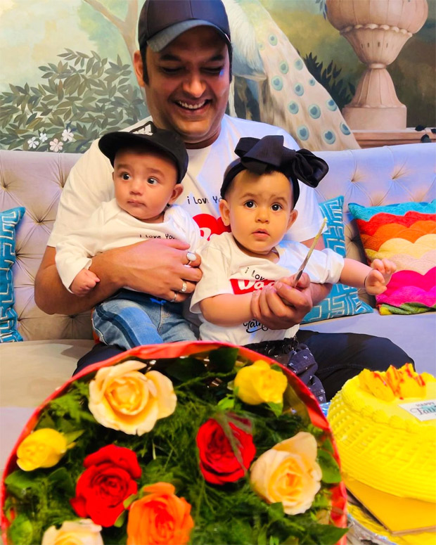 Father’s Day 2021: Kapil Sharma shares first glimpse of his son Trishaan with daughter Anayra