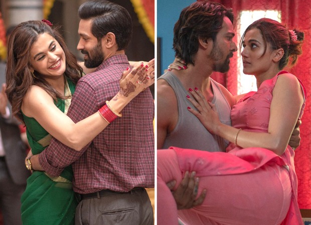 Haseen Dillruba focuses on love triangle between Taapsee Pannu, Vikrant Massey and Harsvardhan Rane in bloody thrilling trailer 