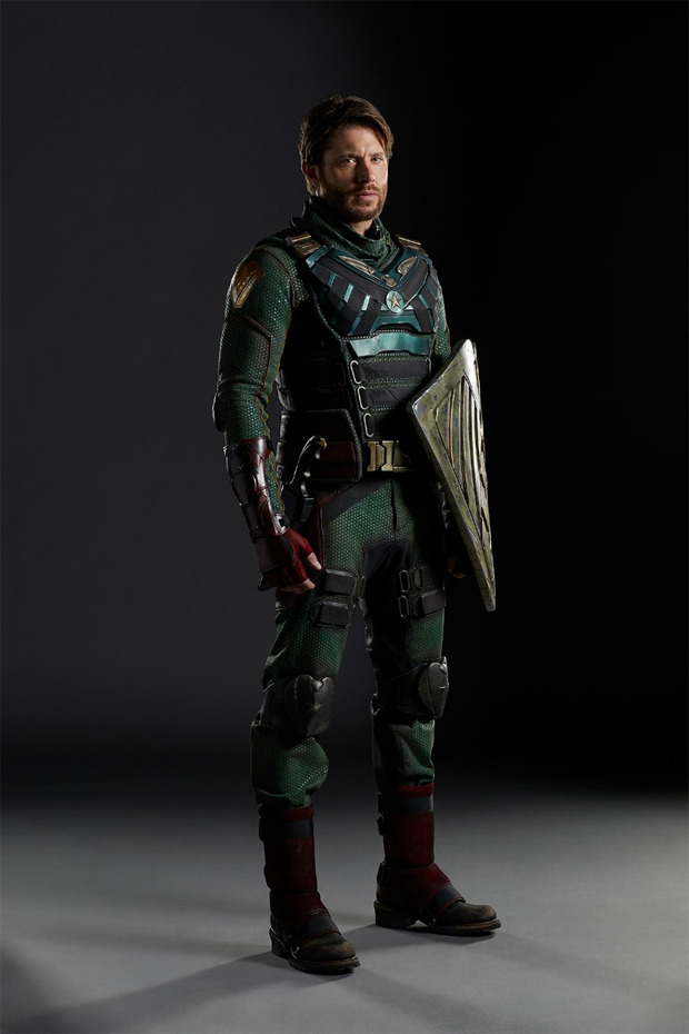 Jensen Ackles stars as Soldier Boy in his supersuit in first look from Amazon Prime Video series The Boys