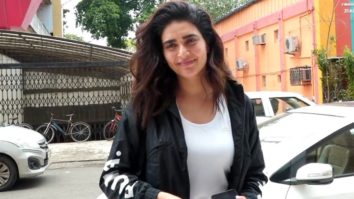 Karishma Tanna spotted outside gym at Laxmi Industrial Estate in Andheri