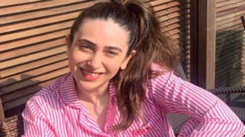Karisma Kapoor flaunts her morning look in customised comfy pink pajamas