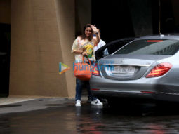 Photos: Armaan Jain and Kareena Kapoor Khan snapped at Karisma Kapoor’s birthday bash
