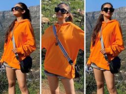 Khatron Ke Khiladi 11: Anushka Sen keeps it casual in oversized sweatshirt and denim shorts