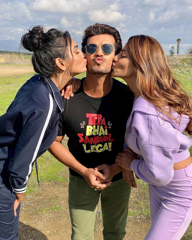 Khatron Ke Khiladi 11: Arjun Bijlani gets sweet kisses from Nikki Tamboli, and Sana Makbul