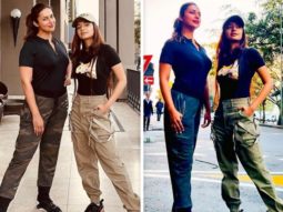 Khatron Ke Khiladi 11: Divyanka Tripathi and Anushka Sen twin in black tops and cargo pants in Cape Town