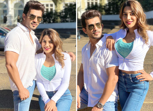 Khatron Ke Khiladi 11: Nikki Tamboli and Arjun Bijlani twin in whites in Cape Town