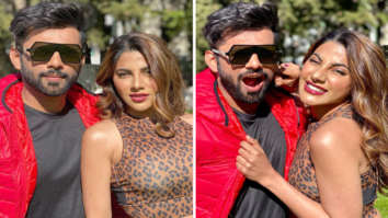 Khatron Ke Khiladi 11: Nikki Tamboli and Rahul Vaidya strike a pose in Cape Town on a sunny day