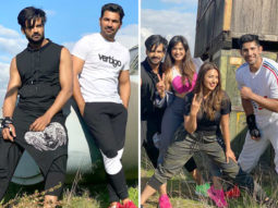 Khatron Ke Khiladi 11: Vishal Aditya Singh poses with Divyanka Tripathi, Shweta Tiwari, Varun Sood and Abhinav Shukla