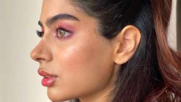 Khushi Kapoor channels Ariana Grande while sporting soft glam and high ponytail