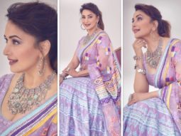 Madhuri Dixit exudes elegance in purple hues lehenga worth Rs. 1.2 lakh for Dance Deewane 3