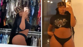 Megan Thee Stallion grooves to her song ‘Thot Shit’ in nothing but a graphic crop top and a thong Megan Thee Stallion grooves to her song ‘Thot Shit’ in nothing but a graphic crop top and a thong