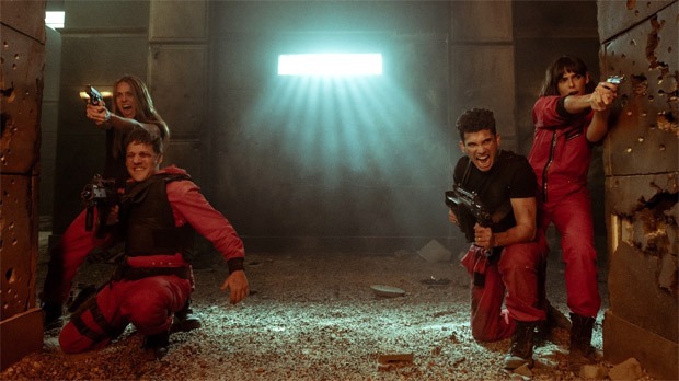 Money Heist season 5 first look images show explosive chaos in Bank of Spain