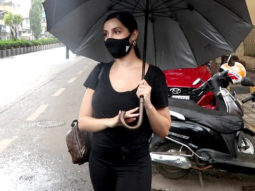 Nora Fatehi spotted at a dental clinic in Bandra