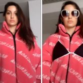 Nora Fatehi tries transition trend from oversized clothing to bikini; leaves Varun Dhawan in splits over her video