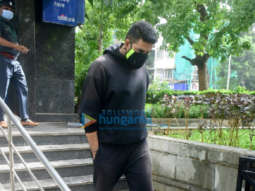 Photos: Abhishek Bachchan spotted at a bank in Khar