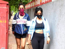 Photos: Aisha Sharma and Neha Sharma spotted in Bandra