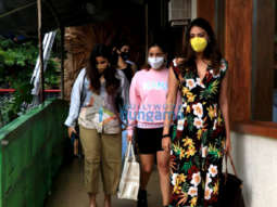 Photos: Alia Bhatt, Shaheen Bhatt and Anushka Ranjan snapped at Bastian, Worli