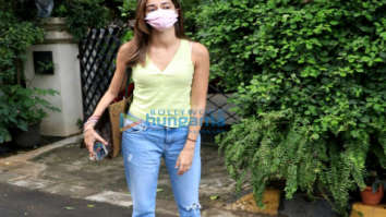 Photos: Ananya Panday spotted outside a salon in Bandra