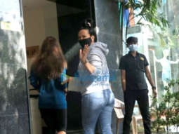 Photos: Ayesha Shroff snapped at a clinic in Bandra