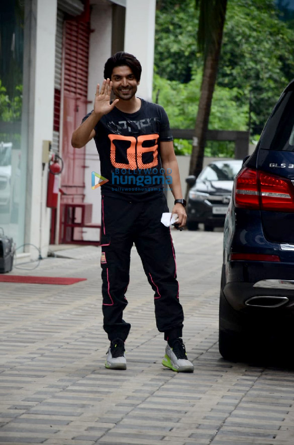 photos gurmeet choudhary snapped at t series office 3