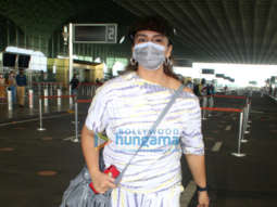 Photos: Huma Qureshi snapped at the airport