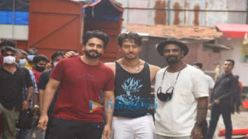 Photos: Jackky Bhagnani, Tiger Shroff and Remo D’souza spotted outside SJ Studio in Saki Naka