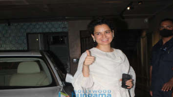 Photos: Kangana Ranaut spotted at her office in Khar