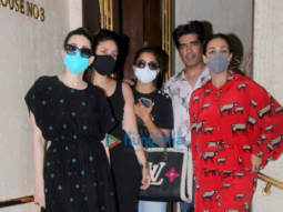 Photos: Kareena Kapoor Khan, Malaika Arora, Karisma Kapoor and others snapped at Manish Malhotra’s house in Bandra