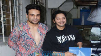Photos: Krushna Abhishek and Shreyas Talpade snapped in Andheri