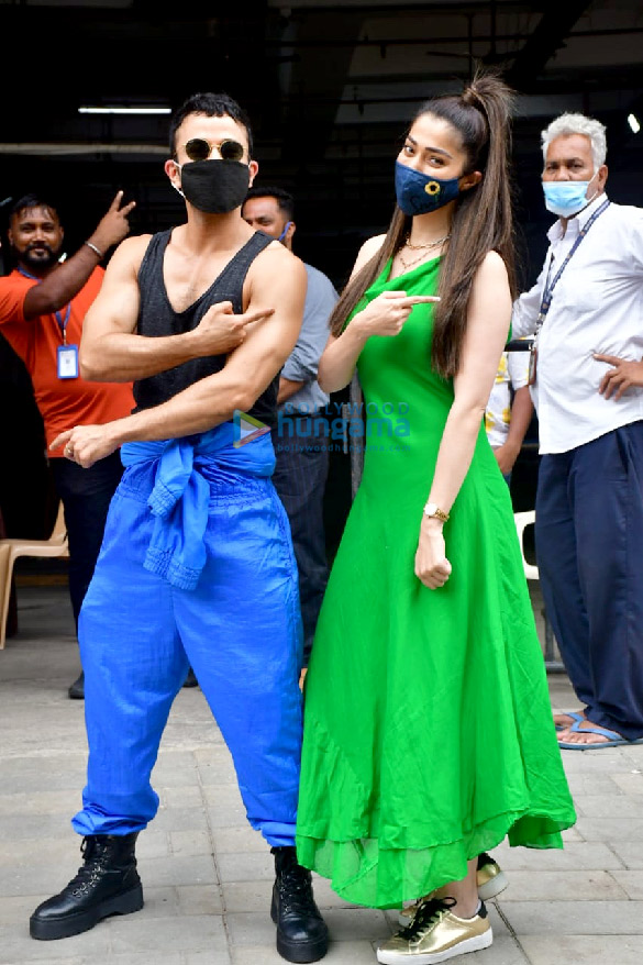 Photos: Laxmi Rai spotted at a vaccination centre in Dadar Photos: Laxmi Rai spotted at a vaccination centre in Dadar