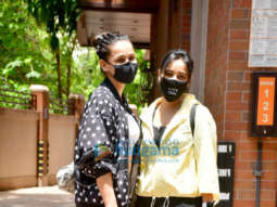 Photos: Neha Sharma and Aisha Sharma spotted at I Think Fitness