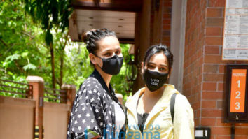Photos: Neha Sharma and Aisha Sharma spotted at I Think Fitness