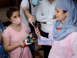 Photos: Nisha Rawal to hold press conference to address the domestic violence case against husband Karan Mehra