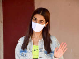 Photos: Pooja Hegde spotted at a pilates studio
