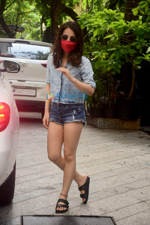 photos radhika madan spotted at maddock films office 2