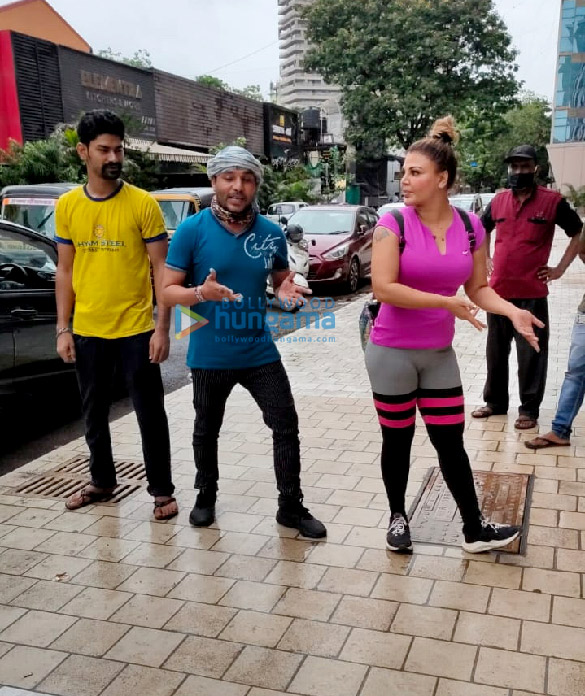 photos rakhi sawant snapped at the gym 6