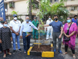 Photos: Sonu Nigam, Niharica Raizada snapped at BMC’s ‘Be A Tree Parent’ MEGA Vriksha campaign