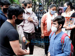 Photos: Sonu Sood snapped at his residence