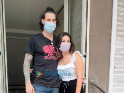 Photos: Sunny Leone and Daniel Weber snapped in Andheri