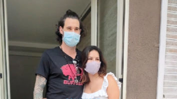 Photos: Sunny Leone and Daniel Weber snapped in Andheri