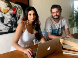 On the sets of the movie Raksha Bandhan