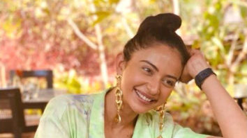 Rakul Preet Singh is still enjoying the vibrant summer colours in tie-dye shirt