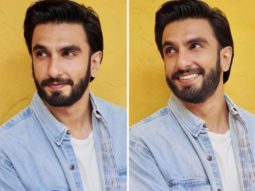 Ranveer Singh looks sharp in white t-shirt and washed denim jacket
