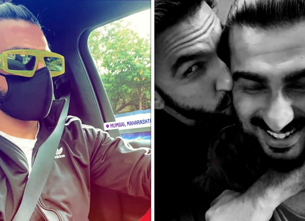 Ranveer Singh takes a ride in his all-new swanky Mercedes Maybach GLS worth Rs. 2.5 crores with his best friend Arjun Kapoor