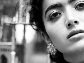 Rashmika Mandanna looks beautiful in monochrome photo Rashmika Mandanna looks beautiful in monochrome photo