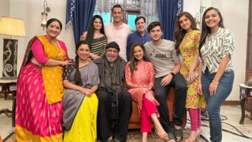 Rupali Ganguly shares photos of Mithun Chakraborty as he visits sets of Anupamaa to meet daughter-in-law Madalsa Sharma