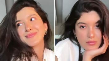 Shanaya Kapoor gets inspired by Ananya Panday for peach makeup routine