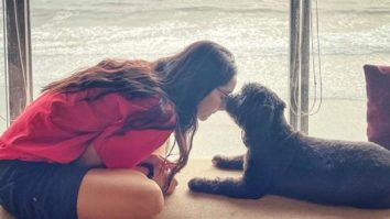 Shraddha Kapoor enjoys a calm day with her puppy Shyloh Shraddha Kapoor enjoys a calm day with her puppy Shyloh