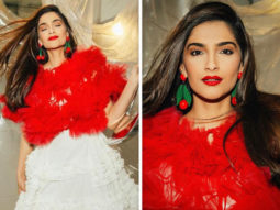 Sonam Kapoor flaunts her birthday look; dons red top and white ruffled skirt paired with Prada bag worth Rs. 1.5 lakh
