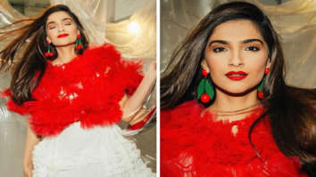 Sonam Kapoor flaunts her birthday look; dons red top and white ruffled skirt paired with Prada bag worth Rs. 1.5 lakh